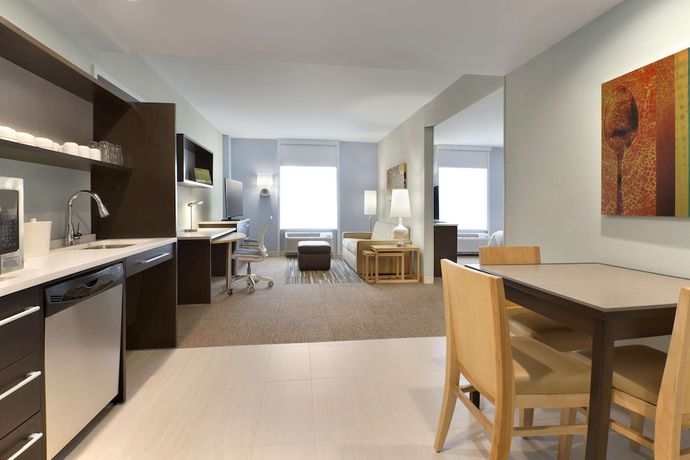 Imagen de la habitación del Hotel Home2 Suites by Hilton Hasbrouck Heights. Foto 8