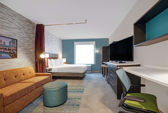 Imagen de la habitación del Hotel Home2 Suites by Hilton Milwaukee Downtown. Foto 2