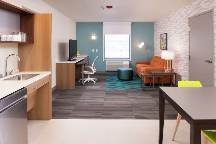 Imagen de la habitación del Hotel Home2 Suites by Hilton New Albany Columbus. Foto 2