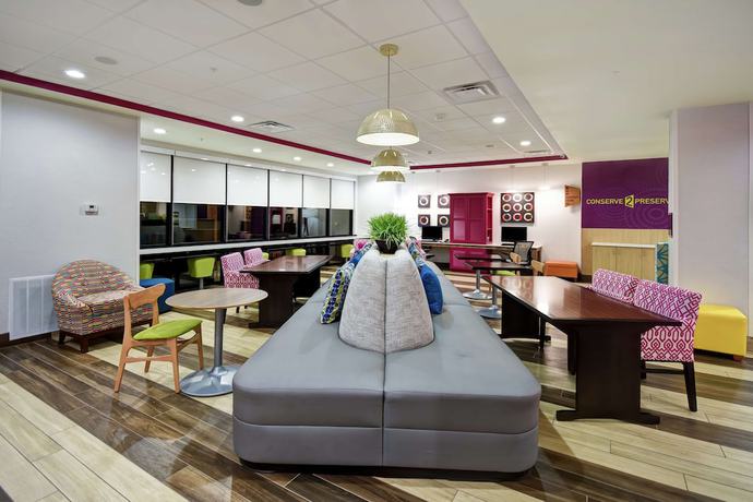 Imagen de los interiores del Hotel Home2 Suites by Hilton Oklahoma City Airport. Foto 15