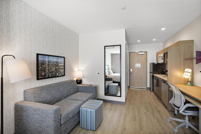 Imagen de la habitación del Hotel Home2 Suites by Hilton Ontario Airport. Foto 6