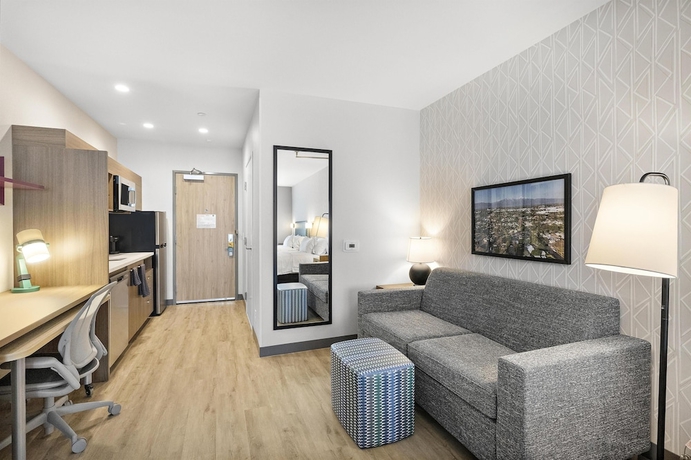 Imagen de la habitación del Hotel Home2 Suites by Hilton Ontario Airport. Foto 11