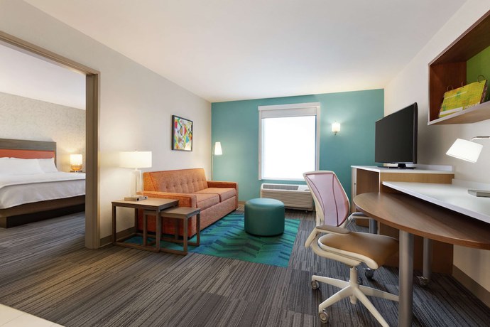 Imagen de la habitación del Hotel Home2 Suites by Hilton Portland Airport OR. Foto 5