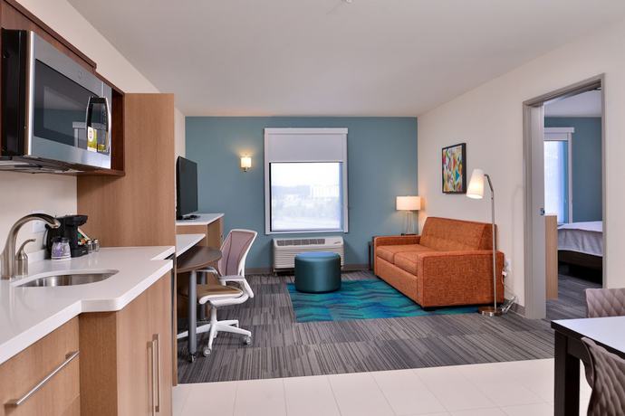Imagen de la habitación del Hotel Home2 Suites by Hilton Portland Airport OR. Foto 10