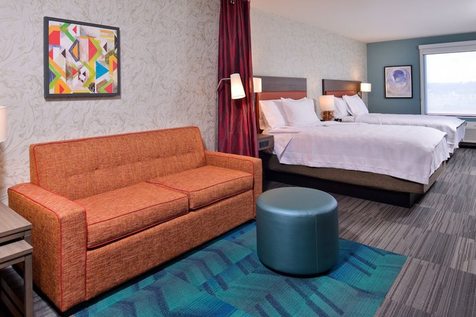 Imagen de la habitación del Hotel Home2 Suites by Hilton Portland Airport OR. Foto 12