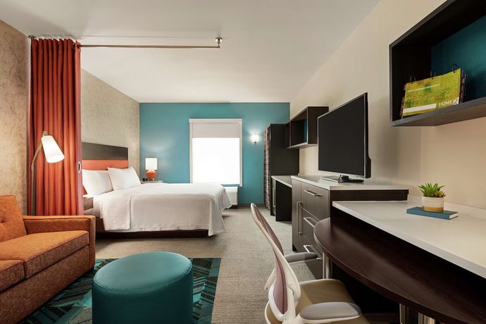 Imagen de la habitación del Hotel Home2 Suites by Hilton San Antonio North-Stone Oak, TX. Foto 8