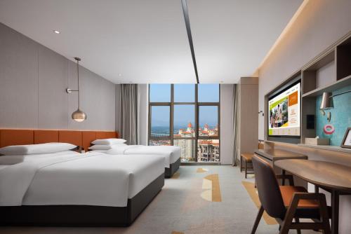 Imagen de la habitación del Hotel Home2 Suites by Hilton Shanwei Lufeng. Foto 19