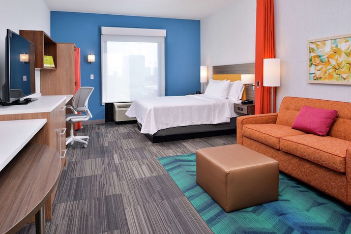 Imagen de la habitación del Hotel Home2 Suites by Hilton Tampa Downtown Channel District. Foto 7