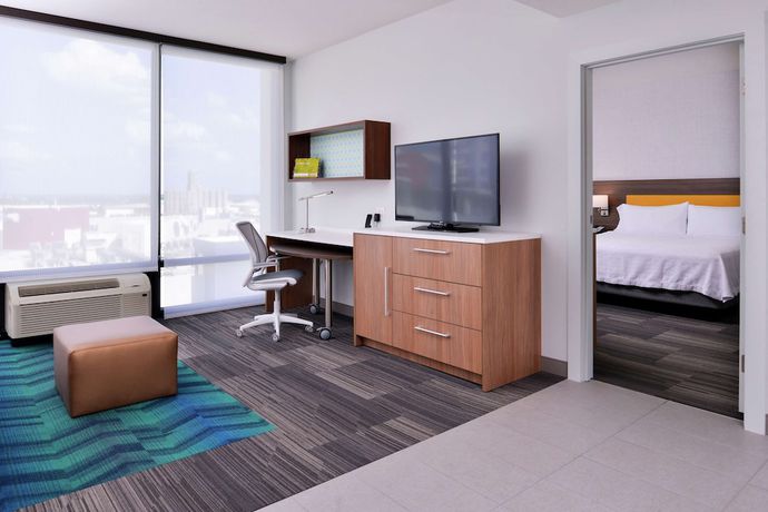 Imagen de la habitación del Hotel Home2 Suites by Hilton Tampa Downtown Channel District. Foto 11