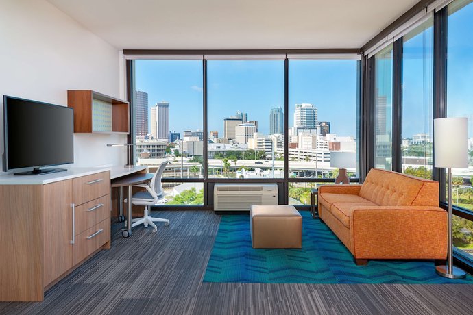 Imagen de la habitación del Hotel Home2 Suites by Hilton Tampa Downtown Channel District. Foto 14