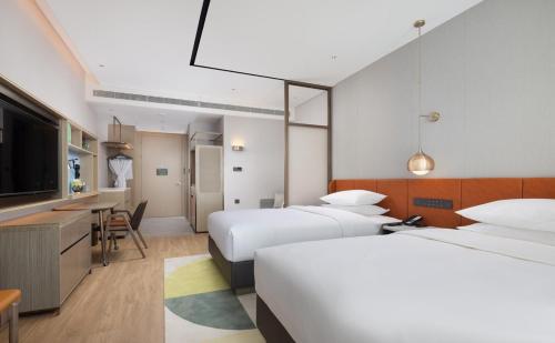 Imagen de la habitación del Hotel Home2 by Suite Liaocheng Dongchang. Foto 18