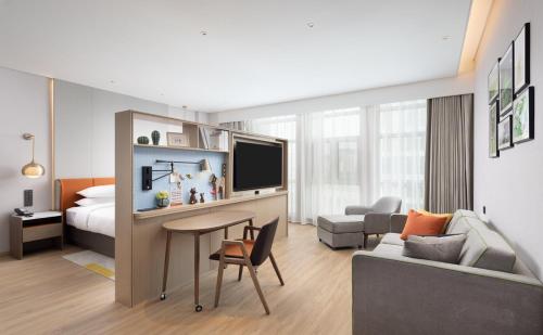 Imagen de la habitación del Hotel Home2 by Suite Liaocheng Dongchang. Foto 19