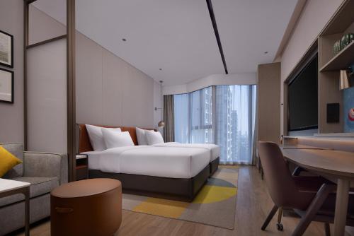Imagen de la habitación del Hotel Home2 by Suite Wuhan Qingshan. Foto 18