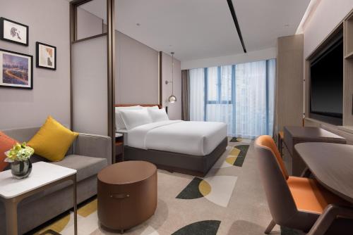 Imagen de la habitación del Hotel Home2 by Suite Wuhan Qingshan. Foto 19
