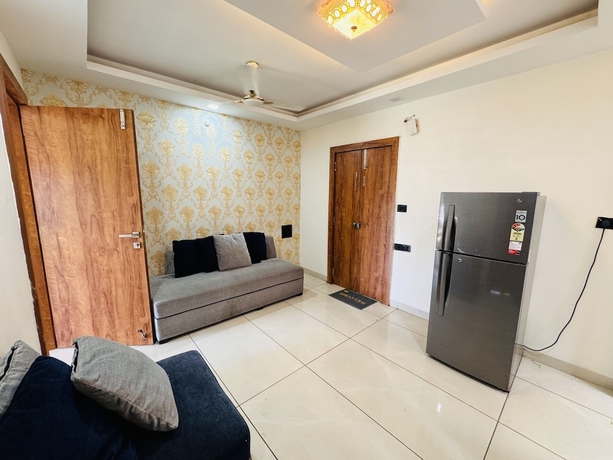 Imagen de los interiores del Hotel HomeEscape Luxe 2BHK Penthouse Near LIG. Foto 16
