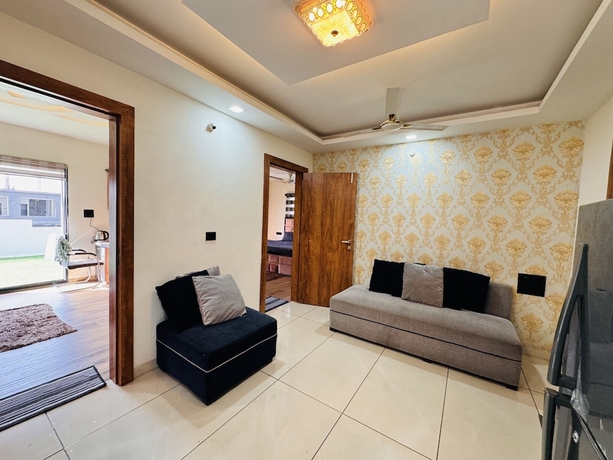 Imagen de los interiores del Hotel HomeEscape Luxe 2BHK Penthouse Near LIG. Foto 17