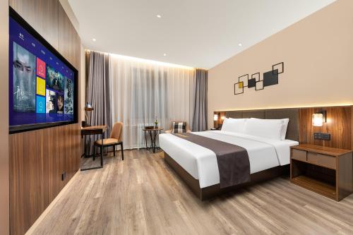 Imagen de la habitación del Hotel HomeInn Selection Harbin Central Street Sophia Church. Foto 15