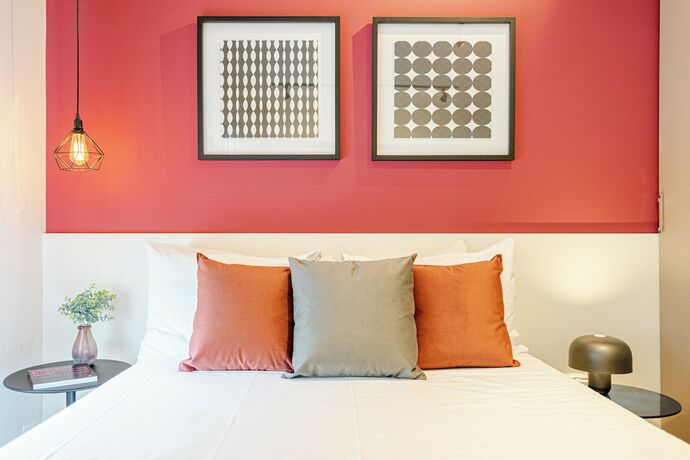 Imagen de la habitación del Hotel Homelike Pinheiros - Apartamentos em Pinheiros a uma quadra da Faria Lima. Foto 13