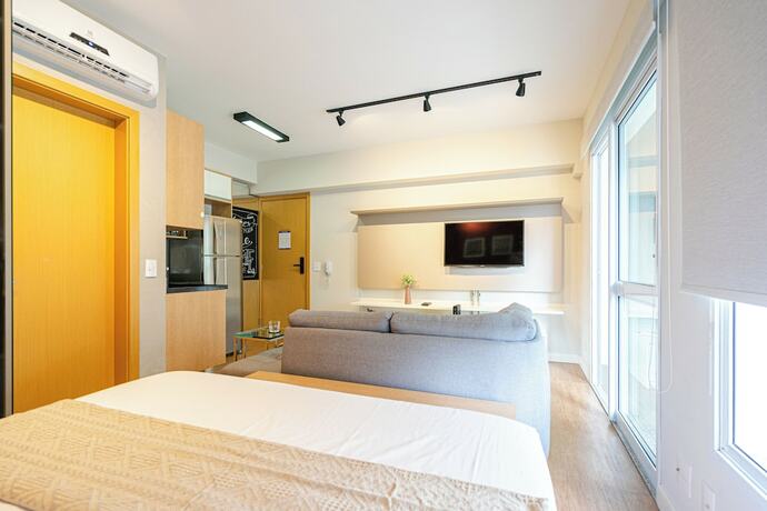Imagen general del Hotel Homelike Pinheiros - Apartamentos em Pinheiros a uma quadra da Faria Lima. Foto 2