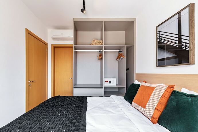 Imagen de la habitación del Hotel Homelike Pinheiros - Apartamentos em Pinheiros a uma quadra da Faria Lima. Foto 16