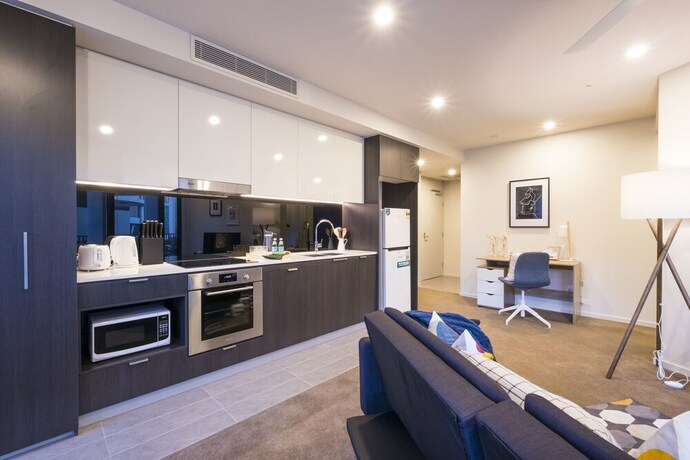 Imagen de la habitación del Hotel Homely Apartment at CBD Queen St. Foto 2