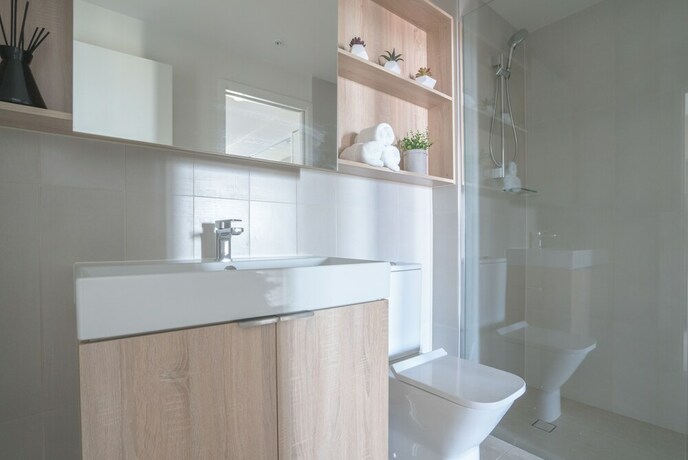 Imagen de la habitación del Hotel Homely Apartment at CBD Queen St. Foto 3