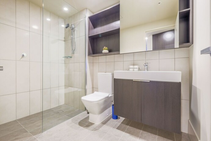 Imagen de la habitación del Hotel Homely Apartment at CBD Queen St. Foto 9