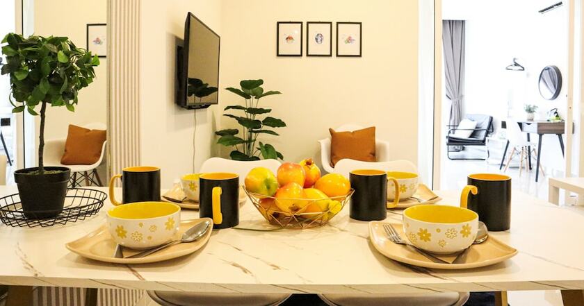 Imagen de la habitación del Hotel Homesuite' Home At The Shore Kk. Foto 19