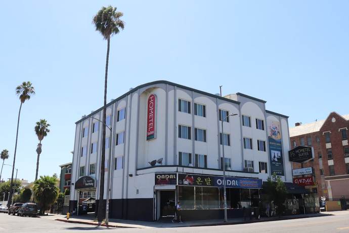 Imagen de los exteriores del Hotel Hometel Suites - Los Angeles (Koreatown). Foto 12
