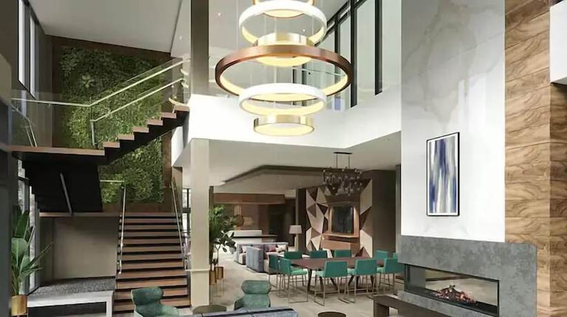 Imagen de los interiores del Hotel Homewood Suites By Hilton Albuquerque Downtown. Foto 13