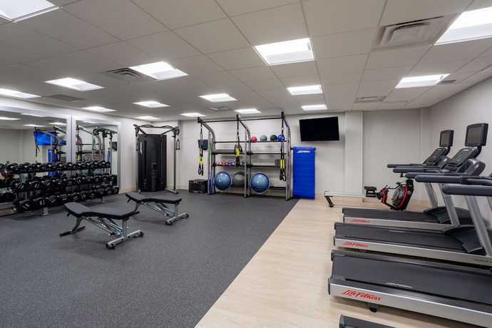 Imagen de los interiores del Hotel Homewood Suites By Hilton Albuquerque Downtown. Foto 19