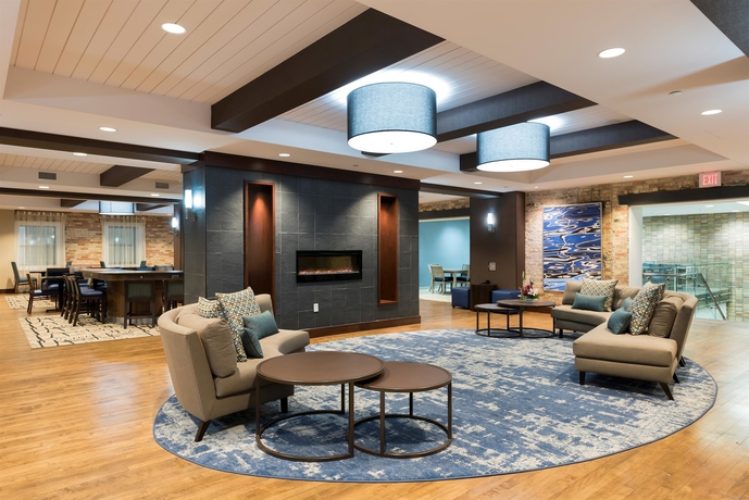 Imagen de los interiores del Hotel Homewood Suites By Hilton Grand Rapids Downtown. Foto 18
