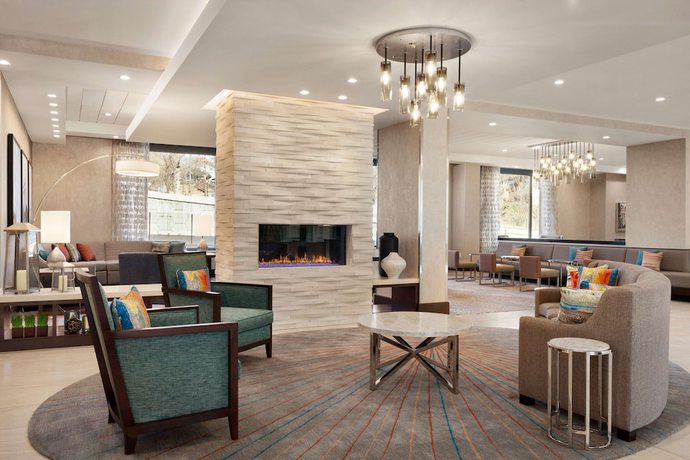 Imagen de los interiores del Hotel Homewood Suites by Hilton Arlington Rosslyn Key Bridge. Foto 20