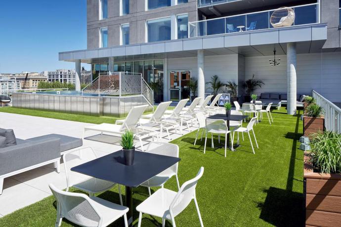 Imagen de los interiores del Hotel Homewood Suites by Hilton Montreal Downtown, QC. Foto 9