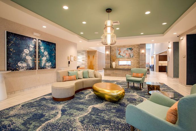 Imagen de los interiores del Hotel Homewood Suites by Hilton Myrtle Beach Coastal Grand Mall. Foto 17