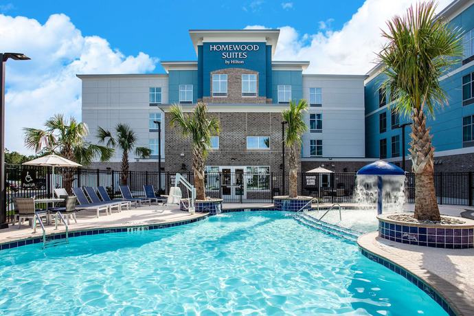 Imagen de la piscina del Hotel Homewood Suites by Hilton Myrtle Beach Coastal Grand Mall. Foto 19