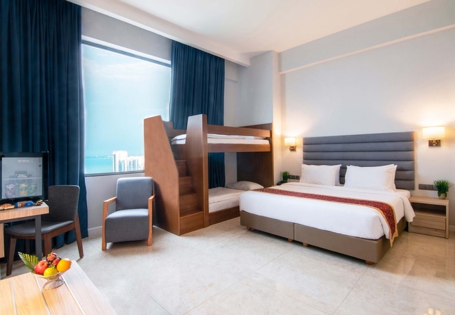 Imagen de la habitación del Hotel Hompton by the Beach Penang. Foto 2