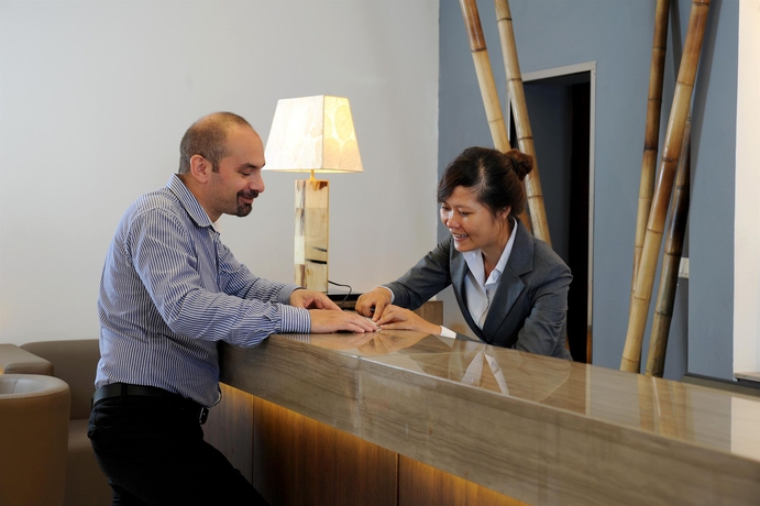 Imagen de los interiores del Hotel Hong Ha. Foto 6