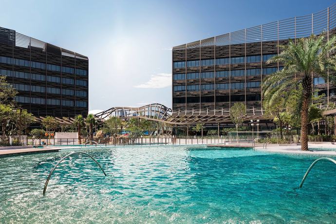 Imagen de la piscina del Hotel Hong Kong Ocean Park Marriott. Foto 19