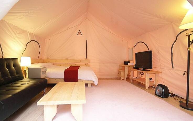 Imagen de la habitación del Hotel Hongcheon Coco Vivaldi Glamping Caravan. Foto 20
