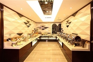 Imagen del bar/restaurante del Hotel Honlux Apartment - Shenzhen. Foto 3