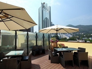 Imagen del bar/restaurante del Hotel Honlux Apartment - Shenzhen. Foto 4
