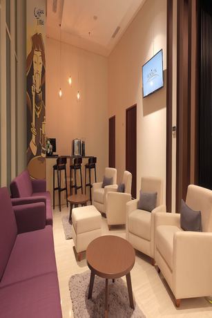 Imagen del bar/restaurante del Hotel Horison Nindya Semarang - Chse Certified. Foto 2