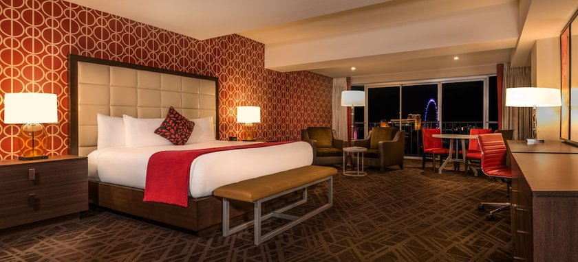 Imagen de la habitación del Hotel Horseshoe Las Vegas. Foto 7