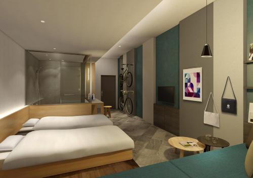 Imagen de la habitación del Hotel Hoshino Resort BEB5 Tsuchiura. Foto 7