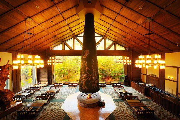 Imagen del bar/restaurante del Hotel Hoshino Resorts Oirase Keiryu. Foto 3