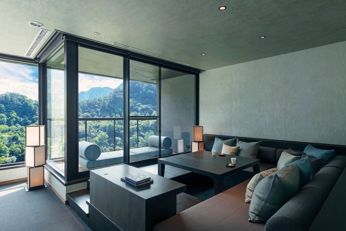 Imagen de la habitación del Hotel Hoshinoya Guguan. Foto 2