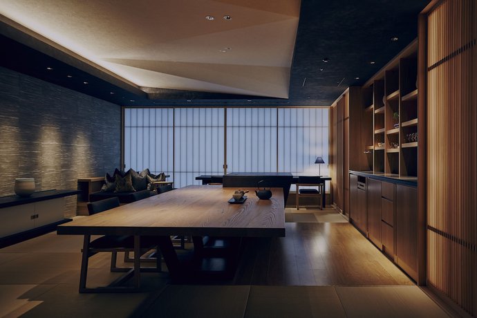 Imagen de los interiores del Hotel Hoshinoya Tokyo. Foto 12