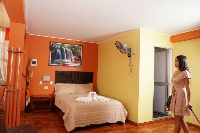 Imagen de la habitación del Hotel Hospedaje Orbis. Foto 2