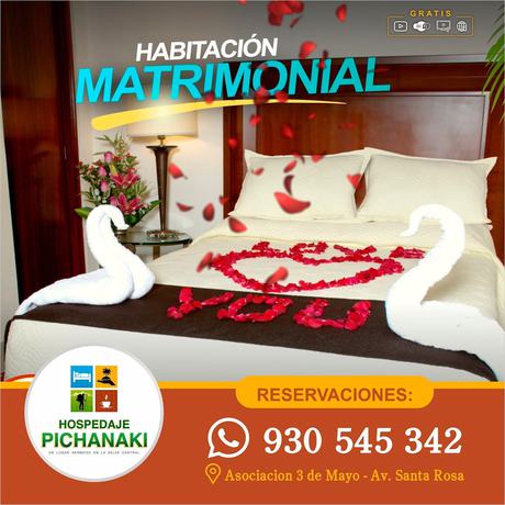 Imagen de la habitación del Hotel Hospedaje Pichanaki. Foto 2